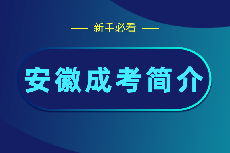 安徽成人高考网_安徽成考网