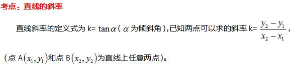 2022年安徽成考高起点《数学》重要知识点